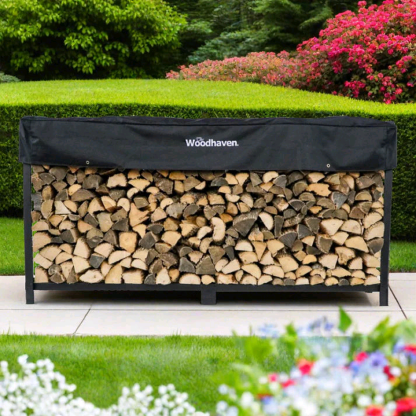 The Woodhaven 10ft Firewood Rack